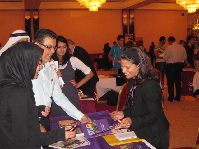 nyuAD_usegfall2009 NYU Abu Dhabi recruiting with US Educational Group