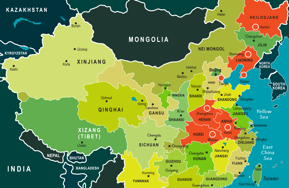 China USEG Map Fall 2021