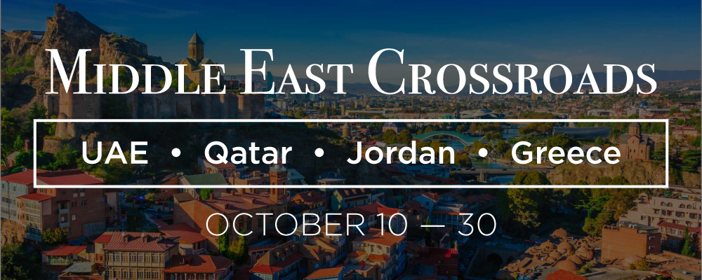Middle East Crossroads Fall 2026 Tour
