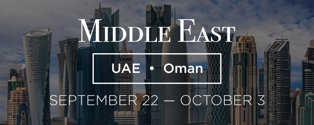 Middle East Fall 2026 Tour