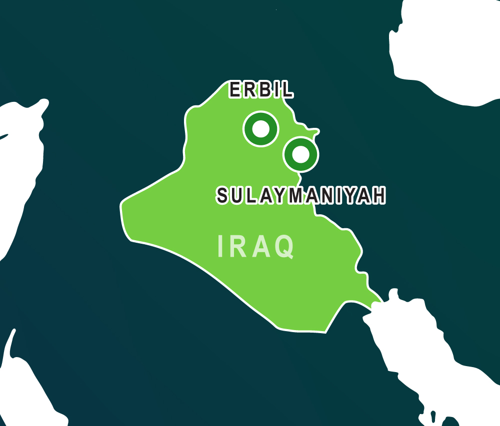 Iraq Fall 2026 Tour Map
